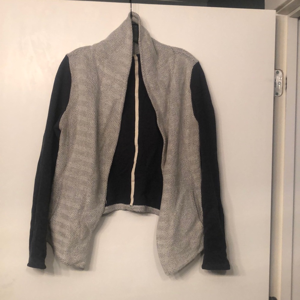 Knit blazer